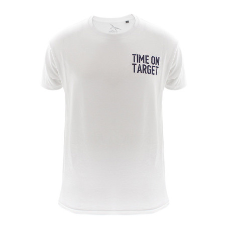 T-shirt blanc Time on Target