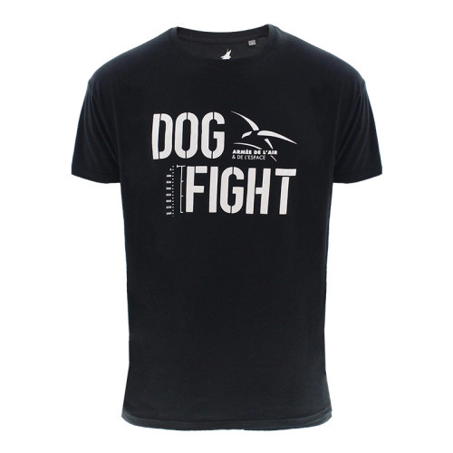 T-shirt noir Dog Fight