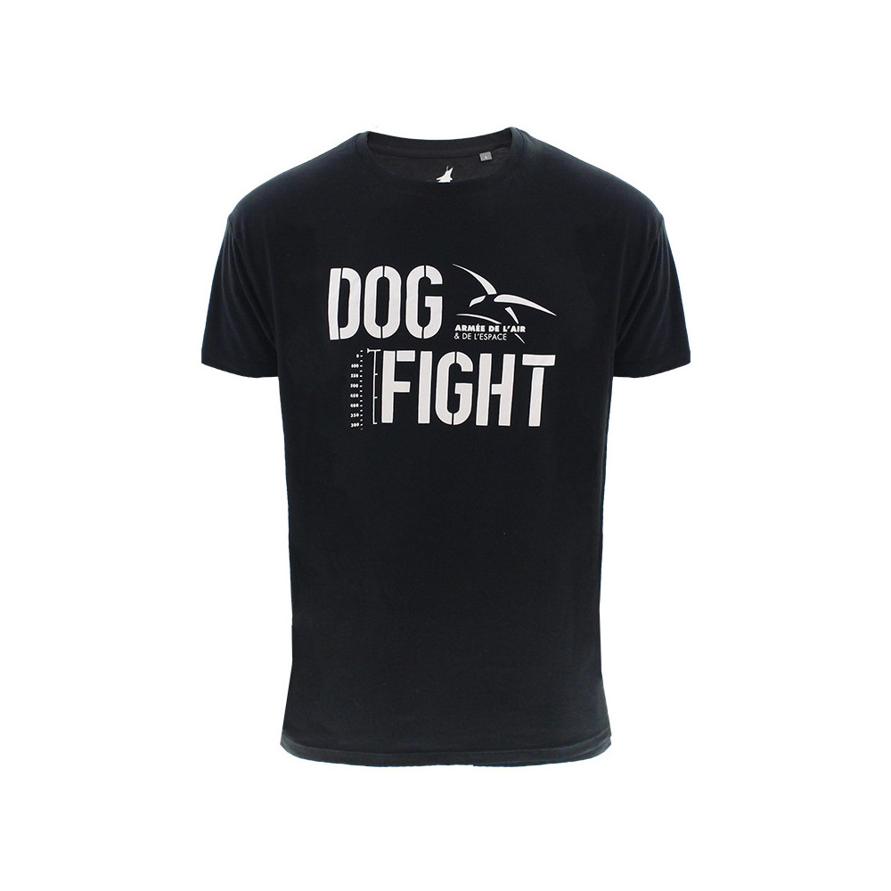 T-shirt noir Dog Fight